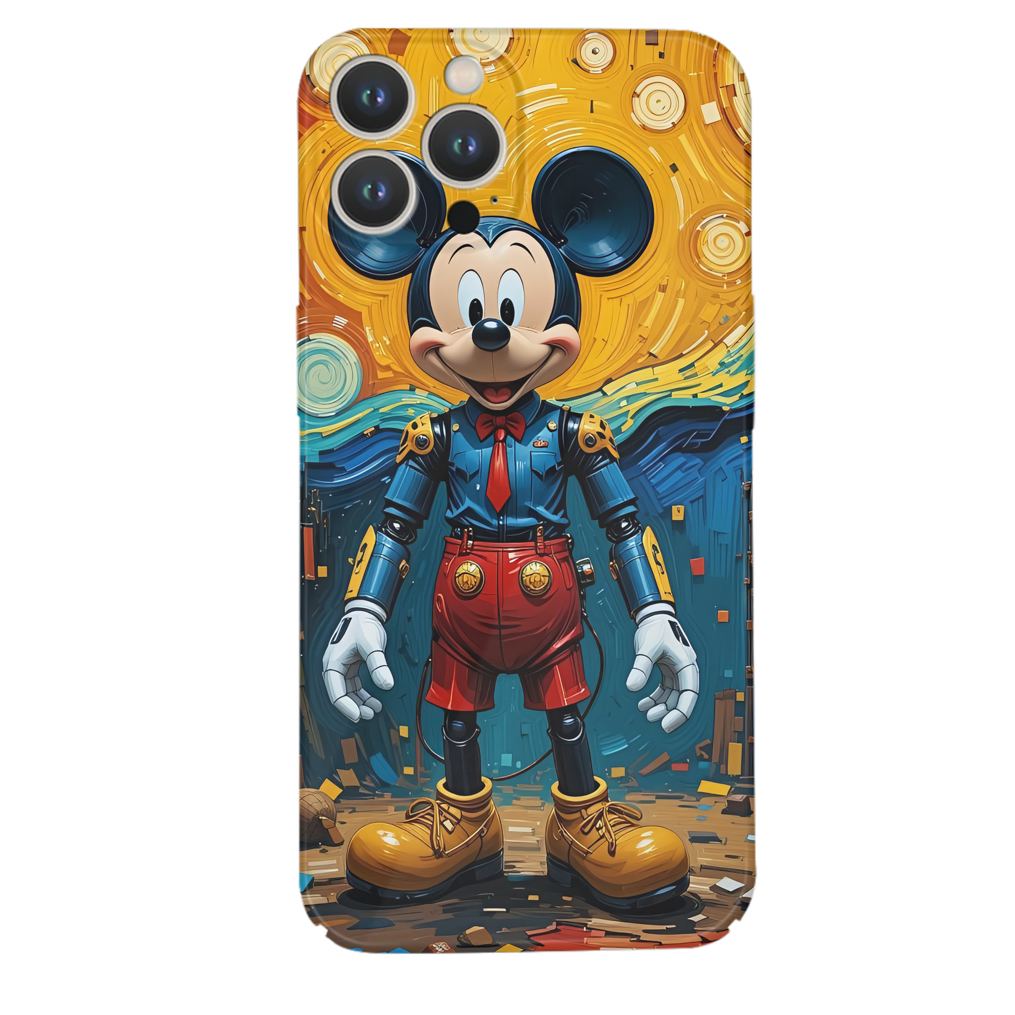 （画像用） ミッキーマウス Mickey Mouse 【iPhone 14シリーズ対応】ハードケース